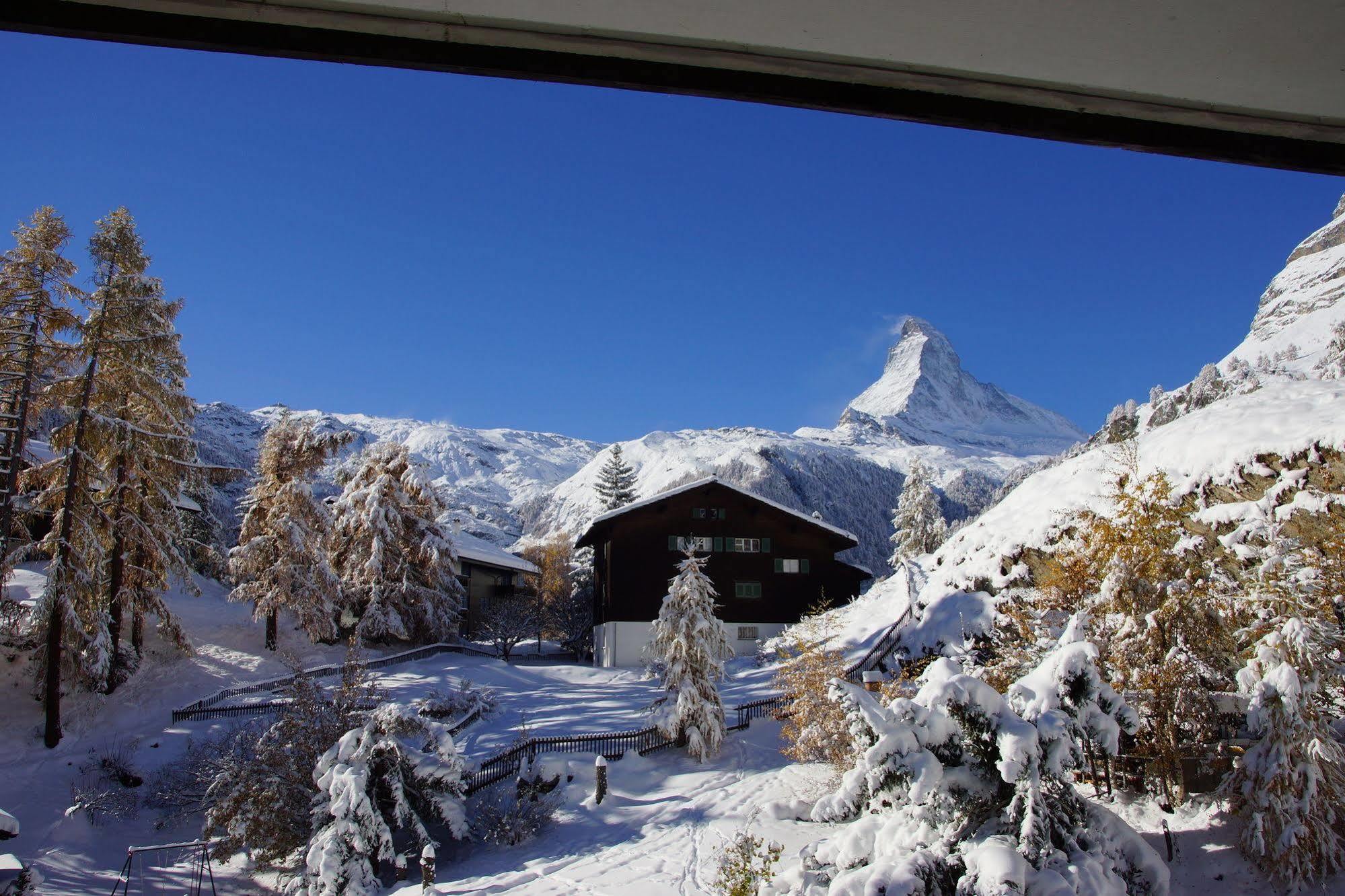 Appartements Zermatt Paradies Exteriér fotografie